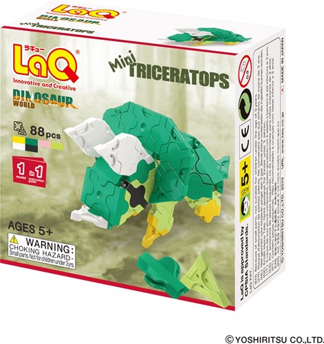 LaQ Dinosaur World Triceratops
