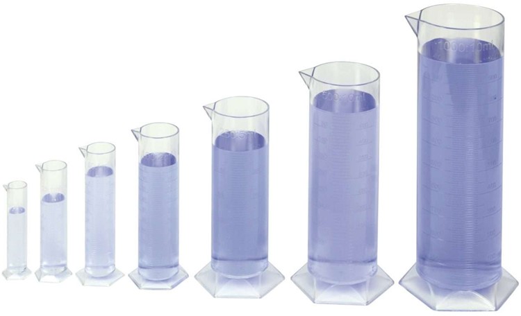 Maatcilinder set 7 stuks