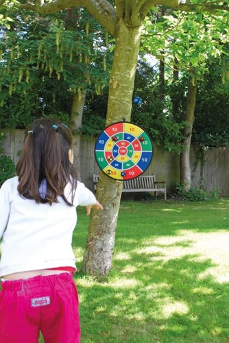 Klittenband dart reserve ballen