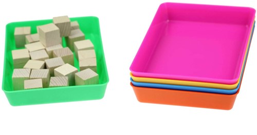 Sorteer bakjes klein set van 5 stuks