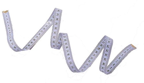 Meetlint 1 meter set van 10 stuks