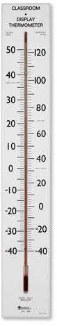 Klassikale Thermometer groot 76cm