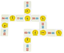 Domino tijd analoog/digitaal
