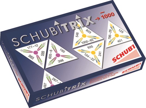 Schubitrix: Aftrekken tot 1000