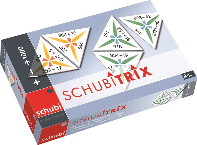 Schubitrix: Optellen / Aftrekken tot 1000