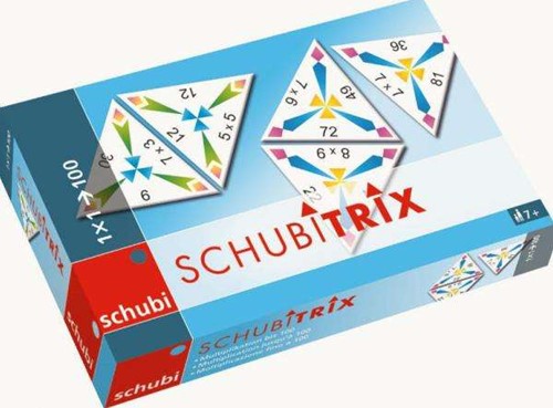 Schubitrix: Vermenigvuldigen tot 100 (Tafels 2 t/m 10)
