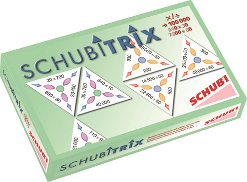 Schubitrix: Vermenigvuldigen en delen met veelvouden van 10