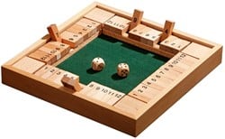 Shut the Box 12 dobbelspel 2 - 4
