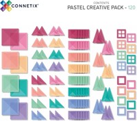 Connetix pastel creatief pakket 120 stuks-3