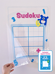 Poster Sudoku 6 x 6 formaat A2