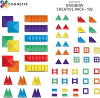 Connetix regenboog creatief pakket 102 stuks-3