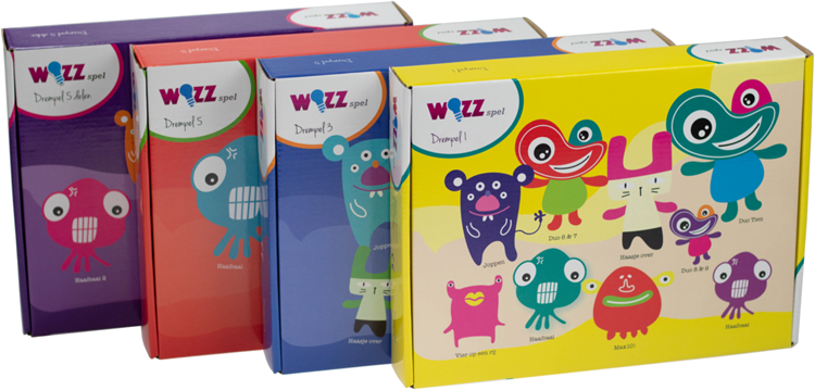 Drempelspellen set van drempel 1, 3, 5 & 5 delen