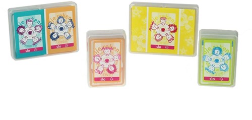 Rondje rekenspel getalkaarten set van 4 spellen