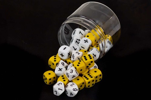Dobbelstenen set