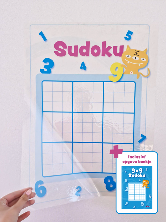 Poster Sudoku 9 x 9 formaat A2
