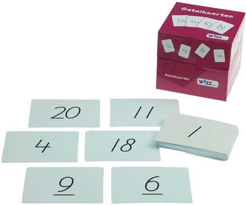 Getalkaarten 1 t/m 20