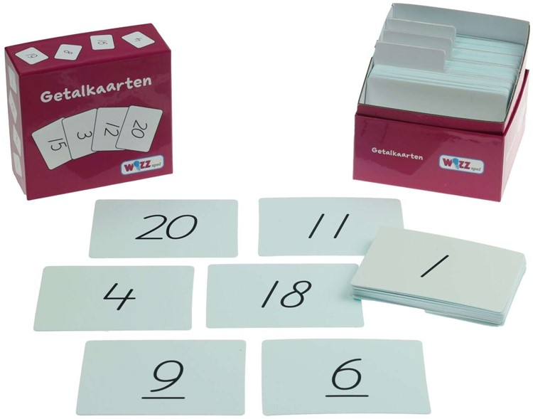 Getalkaarten 1 t/m 20-2
