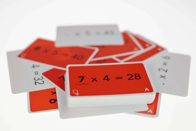 Somkaarten Vermeningvuldigen tafels 1 t/m 10 set A-3