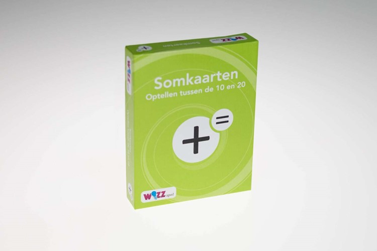 Somkaarten optellen tussen de 10 en 20 met antwoord