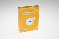 Somkaarten aftrekken onder de 10 met antwoord