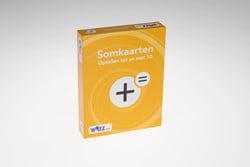 Somkaarten optellen tot en met 10 met antwoord