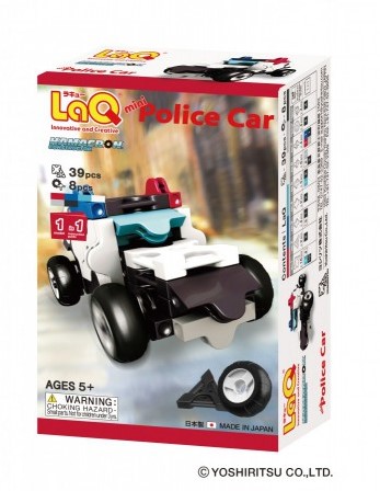 LaQ Hamacron Constructor Mini Police Car