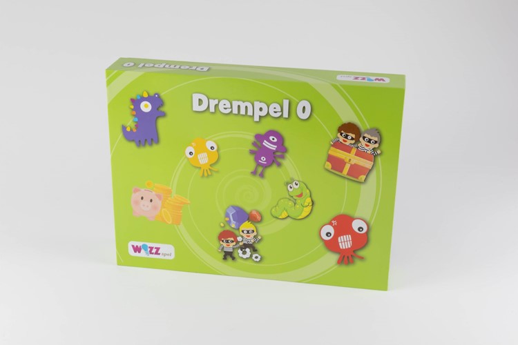 Set Als Kleuters Leren tellen,  drempel 0, 1, 3, 5 & 5 delen-3