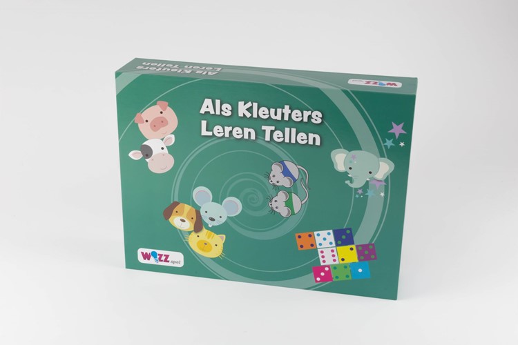 Set Als Kleuters Leren tellen,  drempel 0, 1, 3, 5 & 5 delen-2